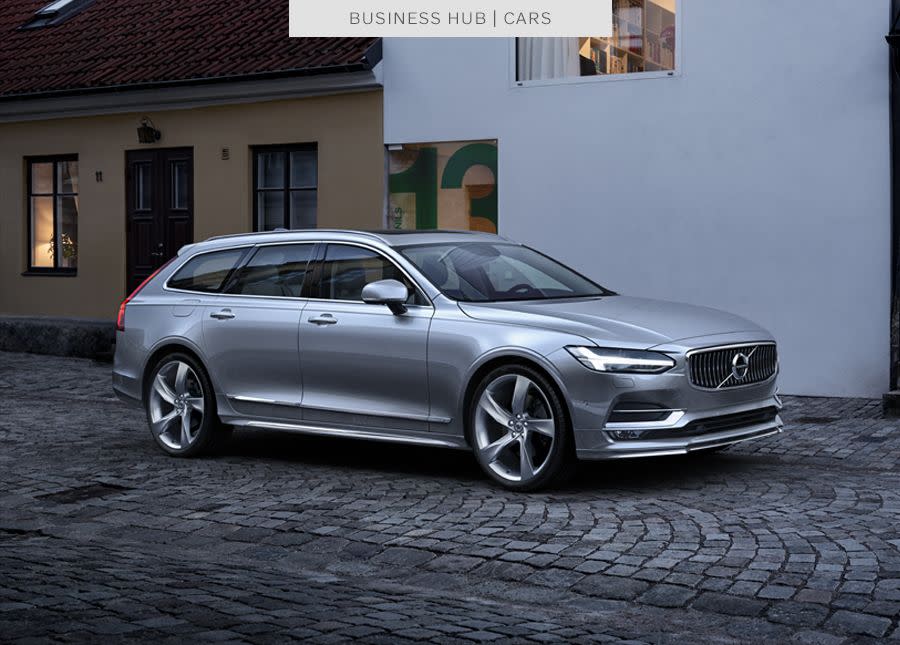 Business Hub | Volvo Cars UK - The Volvo V90: work space